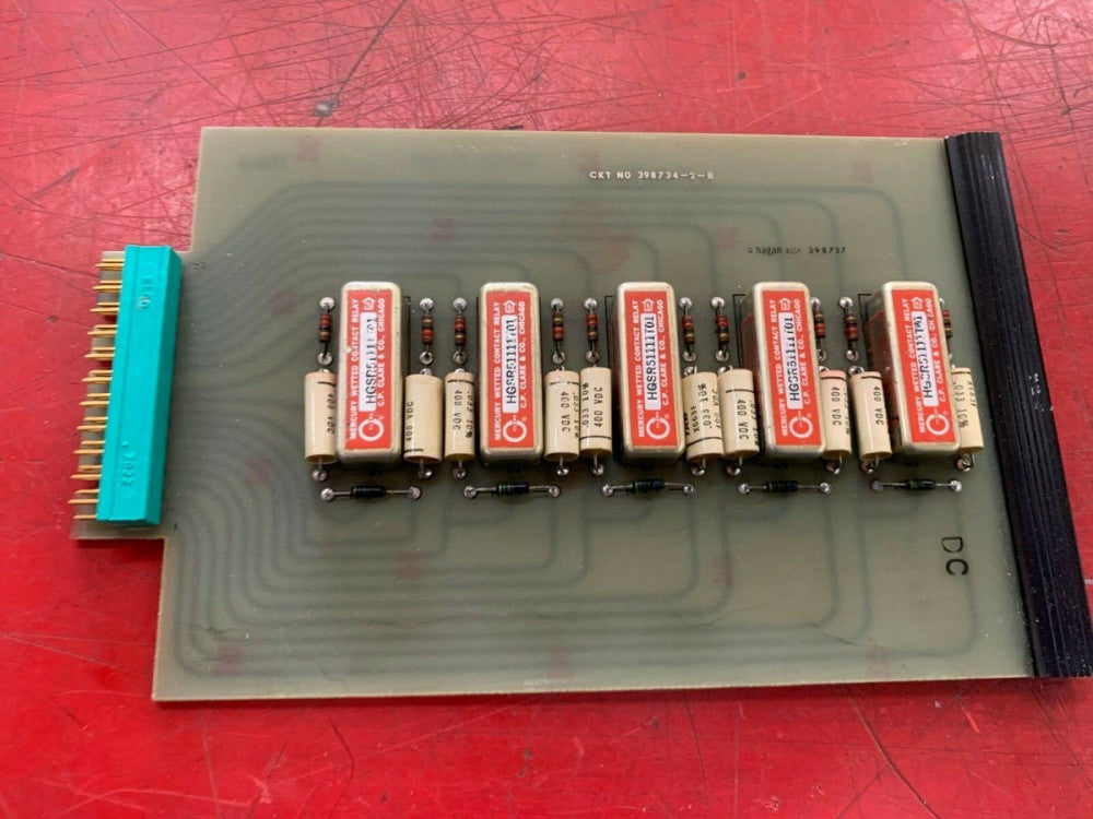 NEW NO BOX WESTINGHOUSE 398734-2-B CIRCUIT BOARD 398737