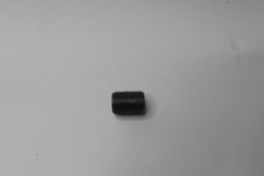 Fully Threaded Pipe Nipple Sch 80 Steel Black 1/2" Pipe Size x 1-1/8" OAL