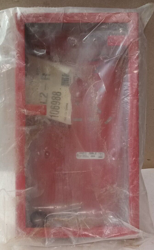 NEW WHEELOCK RED FIRE ALARM BACK BOX SURFACE MOUNT  SBL2-R 106988