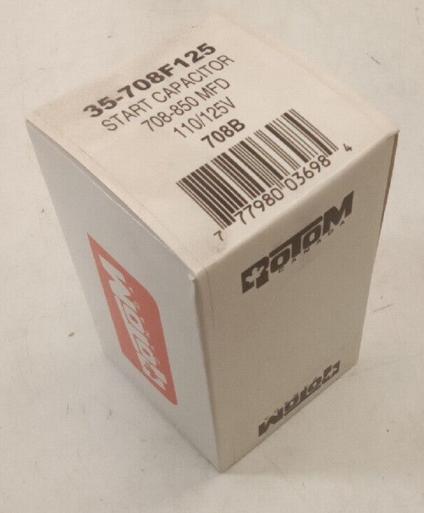 Rotom Canada 35-708F125 Start Capacitor 110/125V
