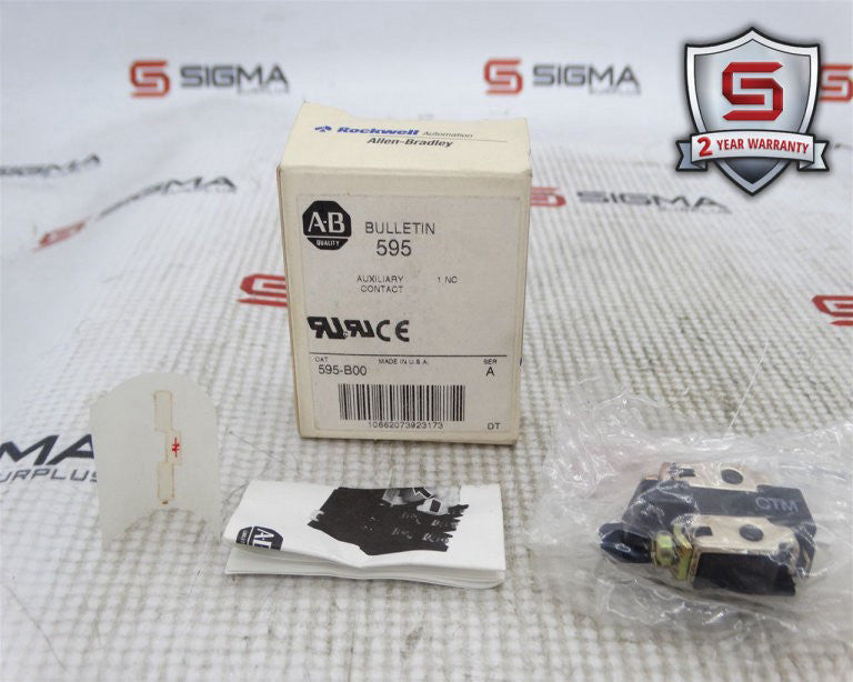 ALLEN BRADLEY 595-B00 SERIES A CONTACT BLOCK