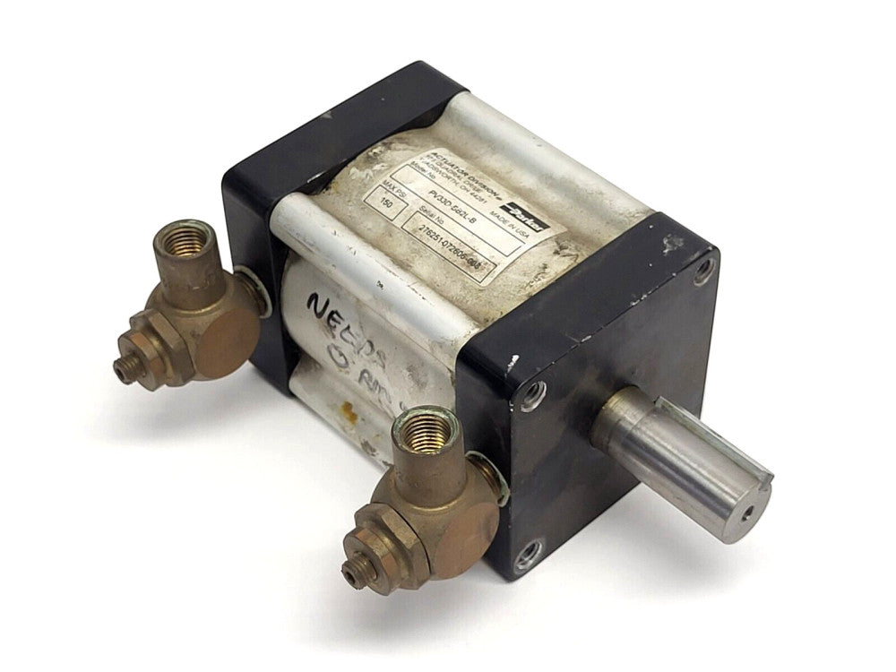Parker PV33D-BB2L-B Pneumatic Cylinder 150 PSI MISSING O-RING