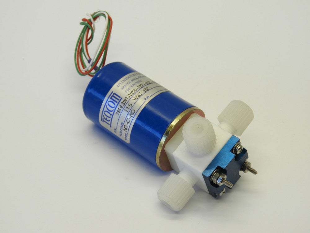 Teqcom M443W1ATS-HT-AP-60 Solenoid Valve 115 VAC HP NC-C-NO