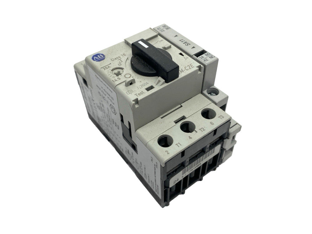 Allen Bradley 140M-C2E-C20 Circuit Breaker Ser. C w/  140M-C-A Contactor Ser. A