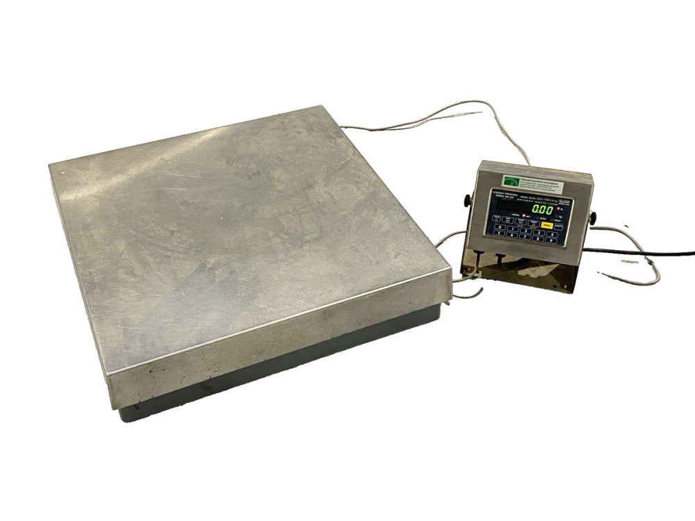 B-Tek BT-2424-100-CS-SP Weight Scale 24" x 24" 100Lb Cap, WI-125LED Indicator