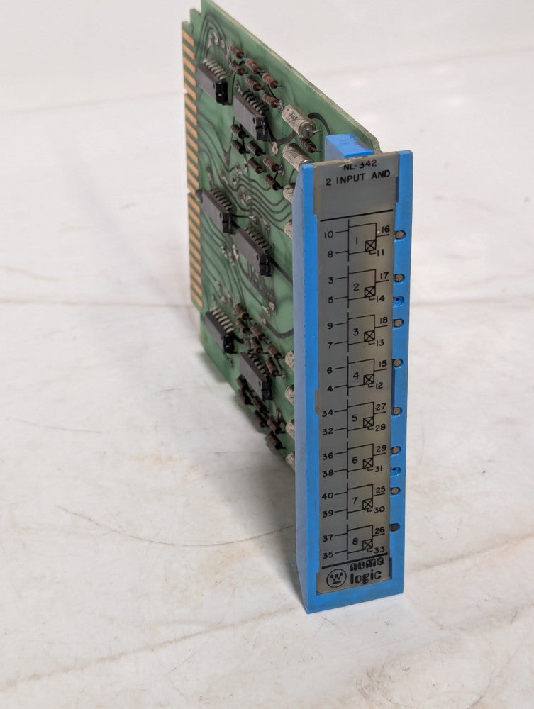 Westinghouse Numa Logic NL-342 2-Input module as pictured, 8/8/1972