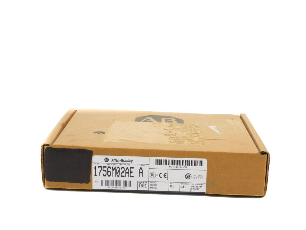 ALLEN BRADLEY 1756-M02AE SER. A F/W 1.6 DATE: 1999 NSFS