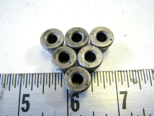(H24-5) #4 x 3/8 x 5/16" Head Press Drill Bushings NEW - Lot of 6 