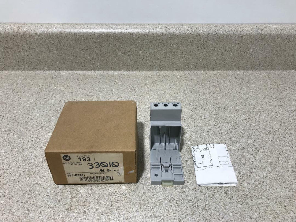 Allen Bradley DIN RAIL/Panel Adapter 193-EPM1 Ser. A NEW