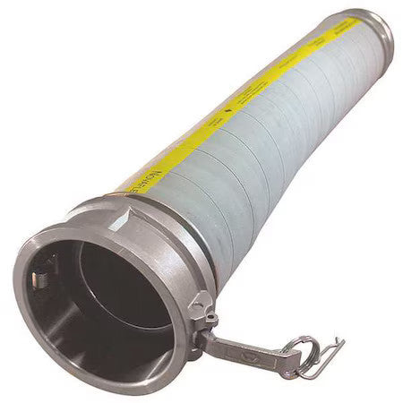 Novaflex 6201Wg-64-20-Ce 4" Id X 20 Ft Rubber Food Hose 100 Psi Gy