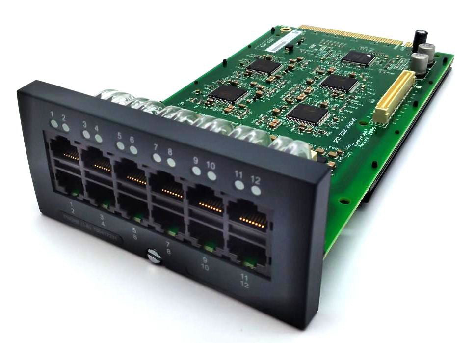 Avaya IP500 Phone Extension Module Card 8 Base RJ45 Ports 700417231 Genuine
