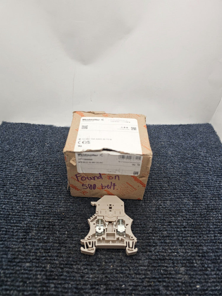 ( QTY 10 ) Weidmüller 1011300000: WSI 6/LD 10-36V DC/AC Terminal Block Fuser