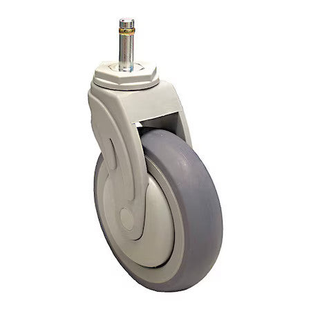 Zoro Select P17s-Rp030k-Sg1 Stem Caster,165 Lb. Load Rating,Swivel