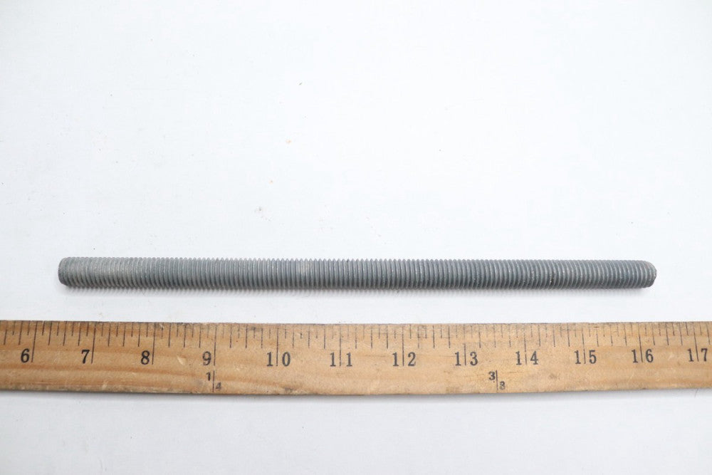 Galvanized Steel Fully Threaded Rod 7/16" x 10" 22P358