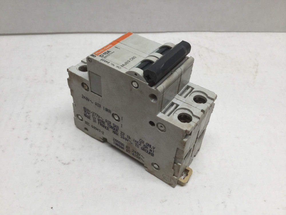 Merlin Gerin 24522 Multi9 C60 D10A 10 AMP 480Y/277V~ 240V