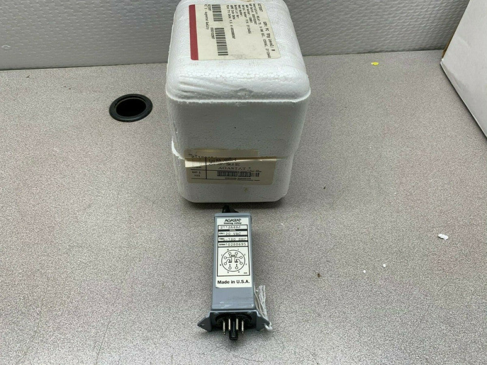 NEW IN PACKAGE AGASTAT 5-180 SEC. TIMING RELAY 2112A4SJ