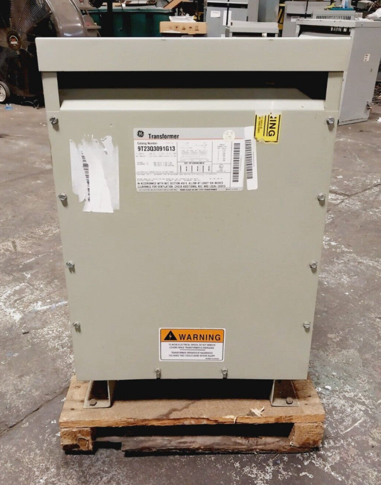 NEW GE 15 KVA TRANSFORMER 208 HV 208/120 LV 3 PHASE  9T23Q3091G13