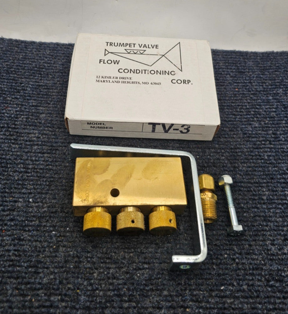 Flow Conditioning Corp. TV-3:  Port Trumpet Valve