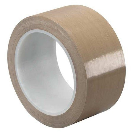 3M 1-36-5498 Film Tape,Extruded Ptfe,Brown,1In X 36Yd