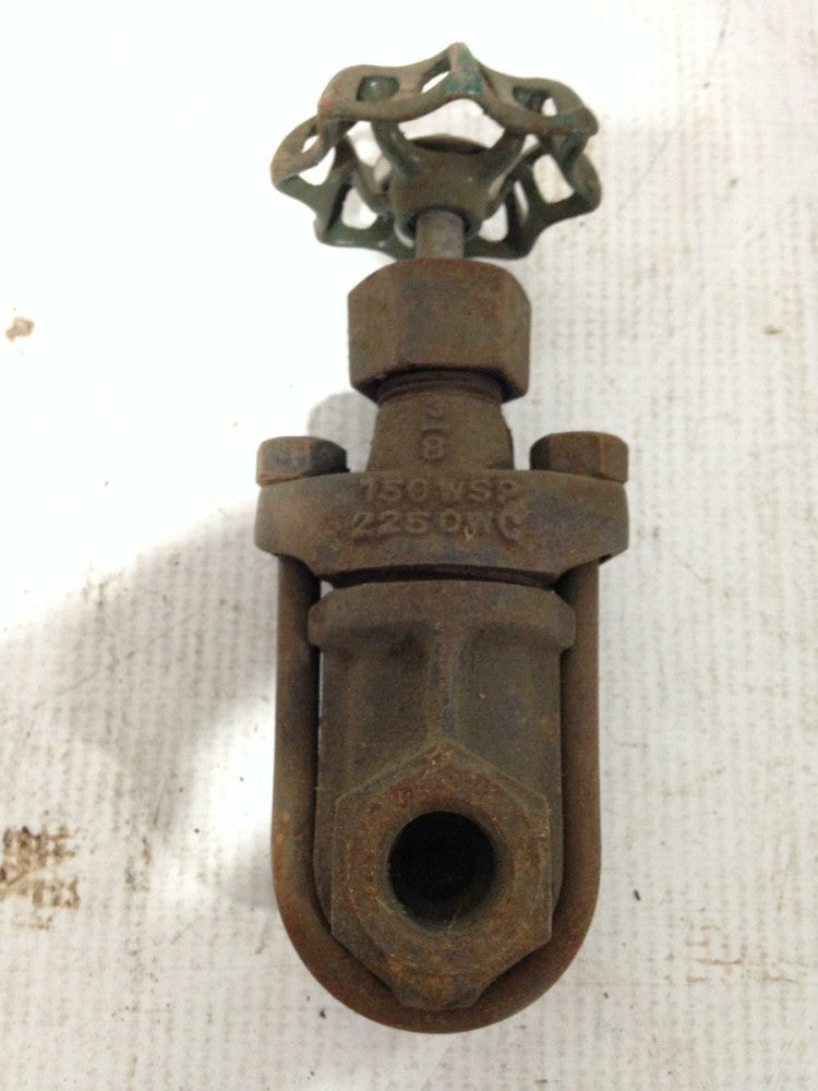 Jenkins F-40A 3/8" Steel Manual Gate Valve 150WSP 225OWG