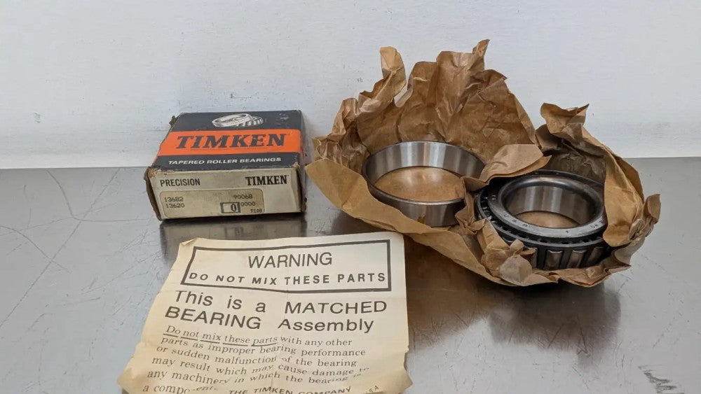 Timken 13682 13620 Tapered Roller Bearing Set 1-7/16" .75" 1.89" 1.63"