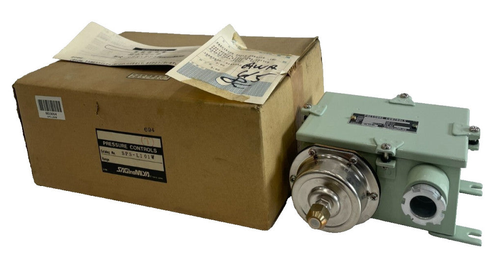 NEW SAGINOMIYA SPS-L101W PRESSURE SWITCH 5AMP 250V SPSL101W