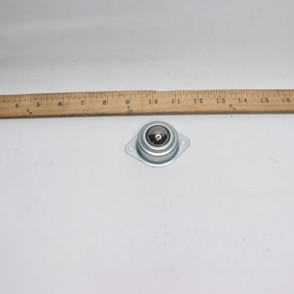 2-Hole Flange Mounting Ball Transfer Steel 1"