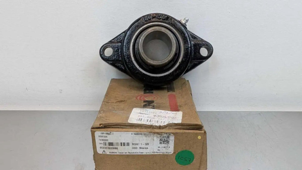 Rexnord FX3S222E 2-Bolt Flange Mount Bearing 1-3/8" ID Link-Belt