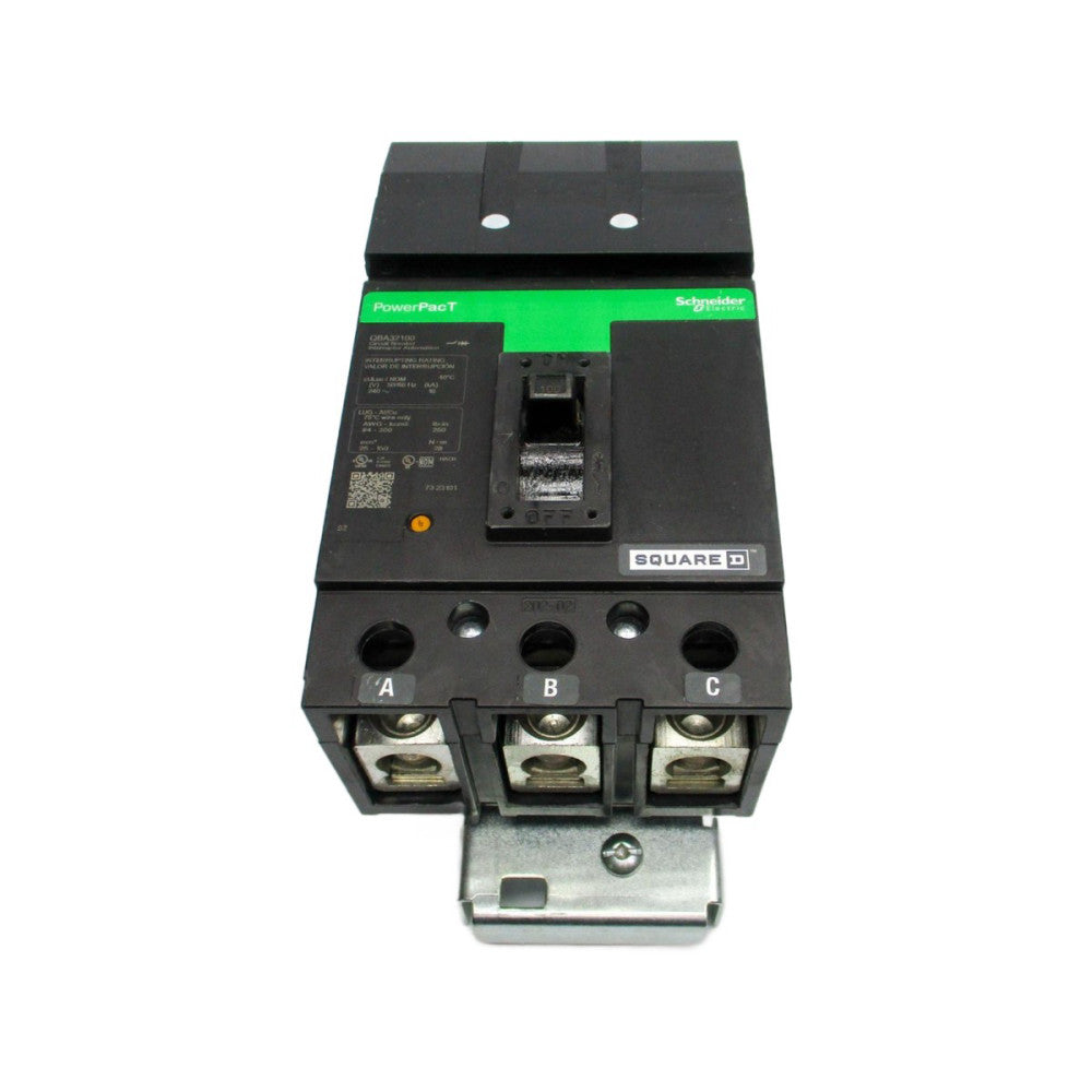 SQUARE D QBA32100 240V 100A (GREEN) (CHIPPED) NSNP