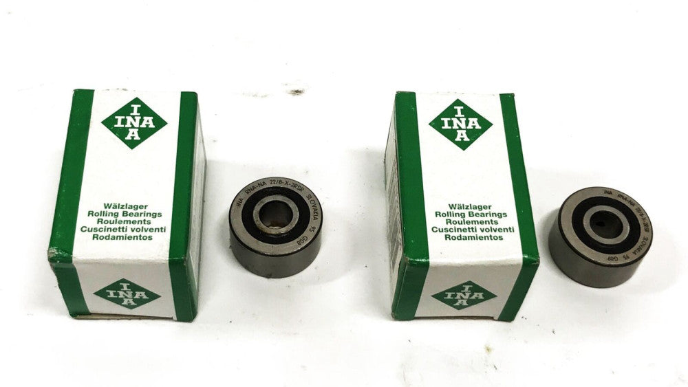 ?INA Bearings Yoke Type Track Roller RNA-NA22/8-X-2RSR [Lot of 2] NOS
