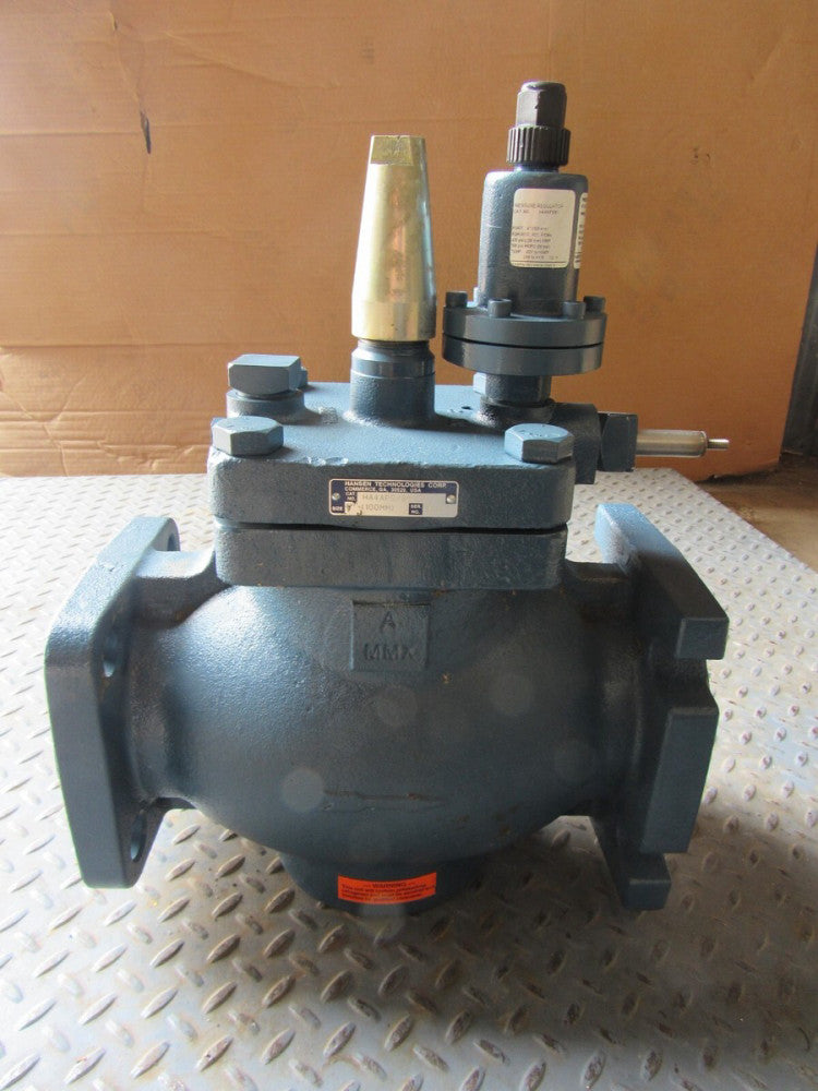 HANSEN HA4APS/81 4" (100mm)PNEUMATIC PRESSURE REGULATOR w/ELECTRIC SHUT-OFF NEW