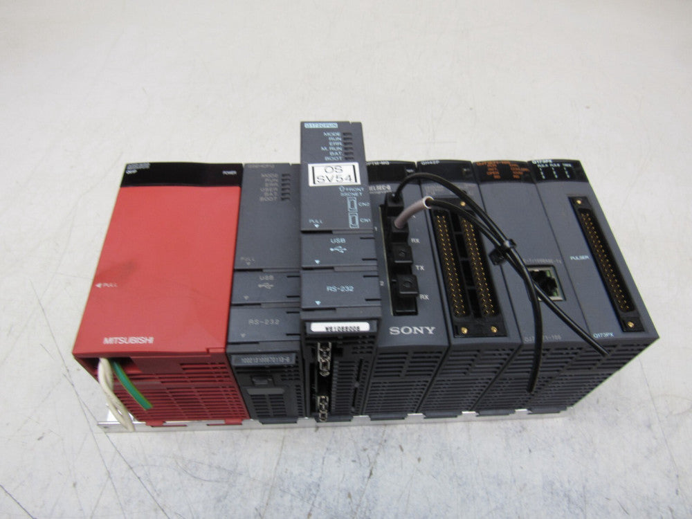 MITSUBISHI MELSEC-Q PLC SYSTEM Q02HCPU Q173CPUN Q61P QJ71e71-100 QH42P Q173P