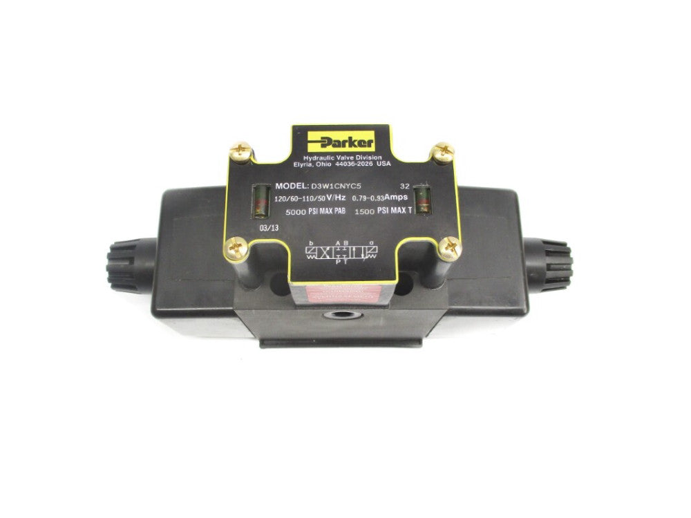 PARKER D3W1CNYC532 110-120V 0.79-0.93A 5000PSI NSNP