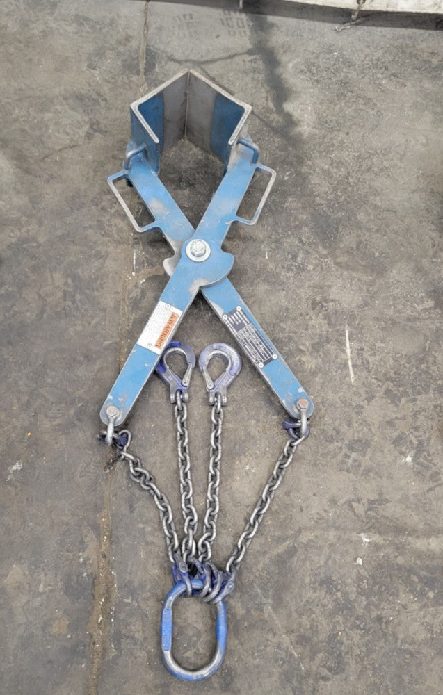 BAKER HUGHES 55300-B SCISSOR CLAMP, LOAD CAPACITY: 5500LBS, MODEL LG OD