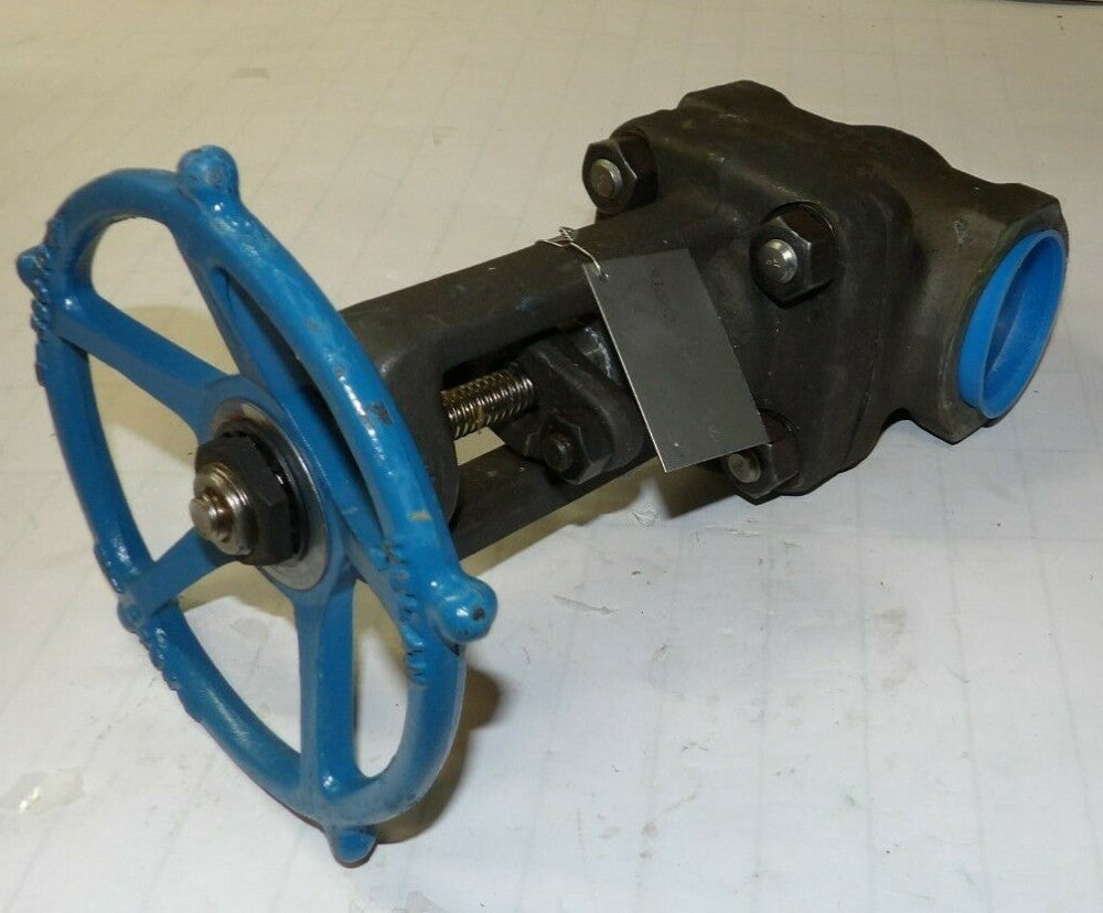 NEW VELAN ANSI 600 BOLTED BONNET MANUAL GATE VALVE 2" SOCKET WELD W-2054B-02TY