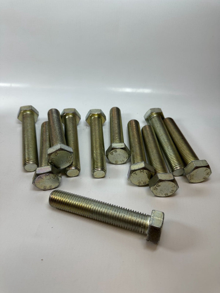 TMS M20-2.5 110mm Metric Hex Heads Bolts Grade 8.8 Full Threads (Lot of 11)