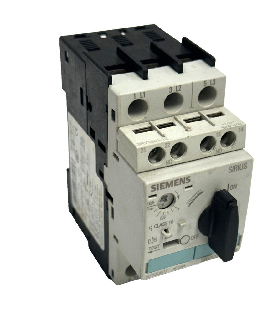SIEMENS SIRIUS 3RV1021-1JA15  CIRCUIT BREAKER