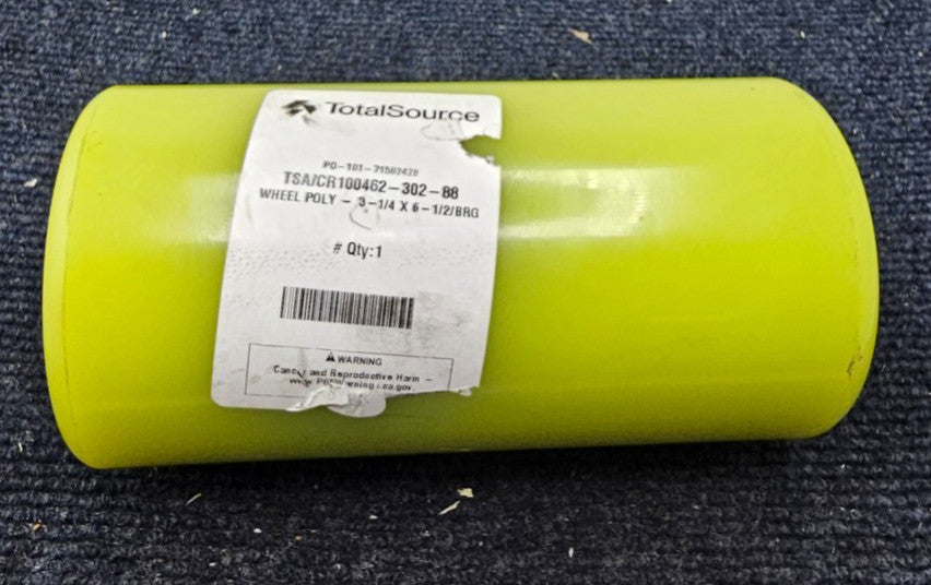 Total Source CR100462-302-88 Poly Wheel 3-1/4 x 6-1/2/BRG TSA/CR100462-302-88