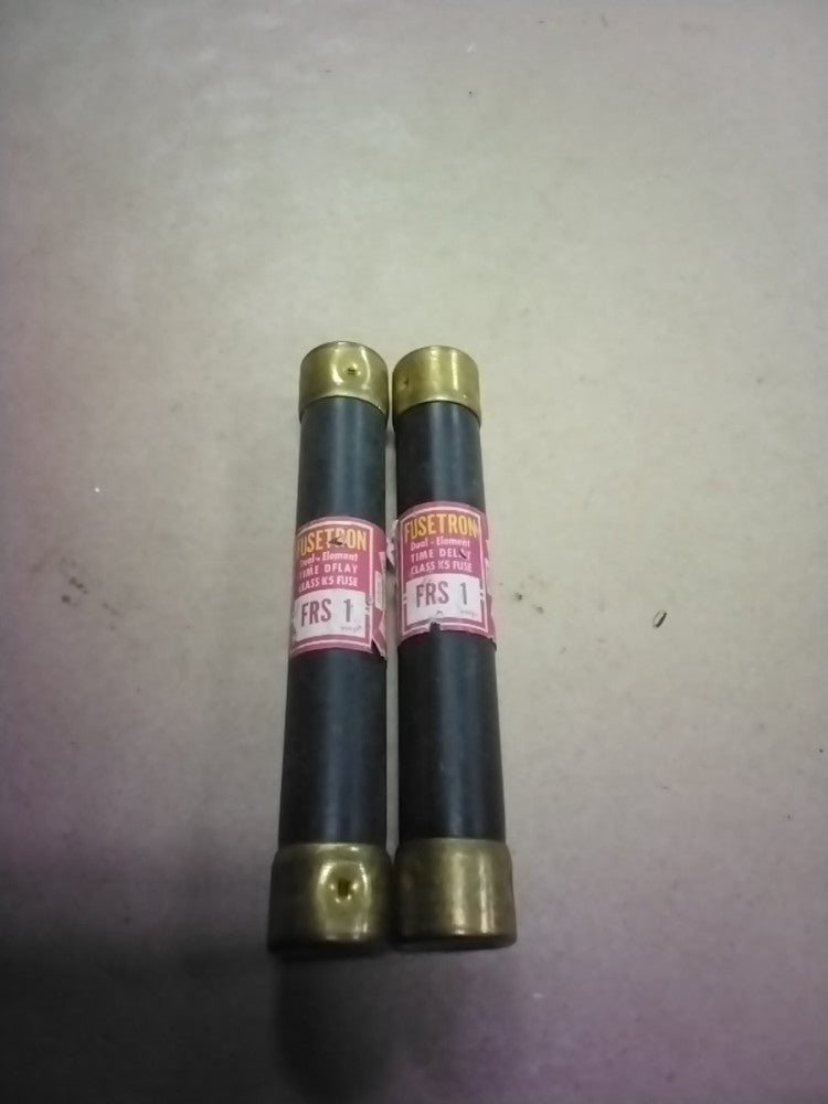 Bussmann FUSETRON FRS 1 Dual-Element, Lot Of 2