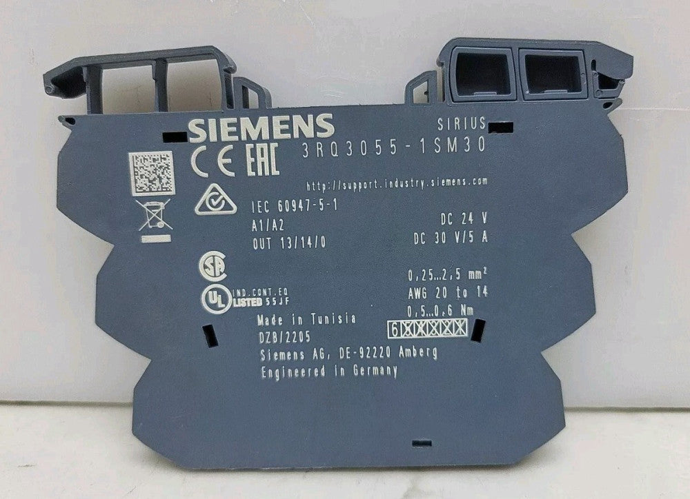 Siemens 3RQ3055-1SM30 Output Coupler Optocoupler 1S 24 Vdc Output Max Used