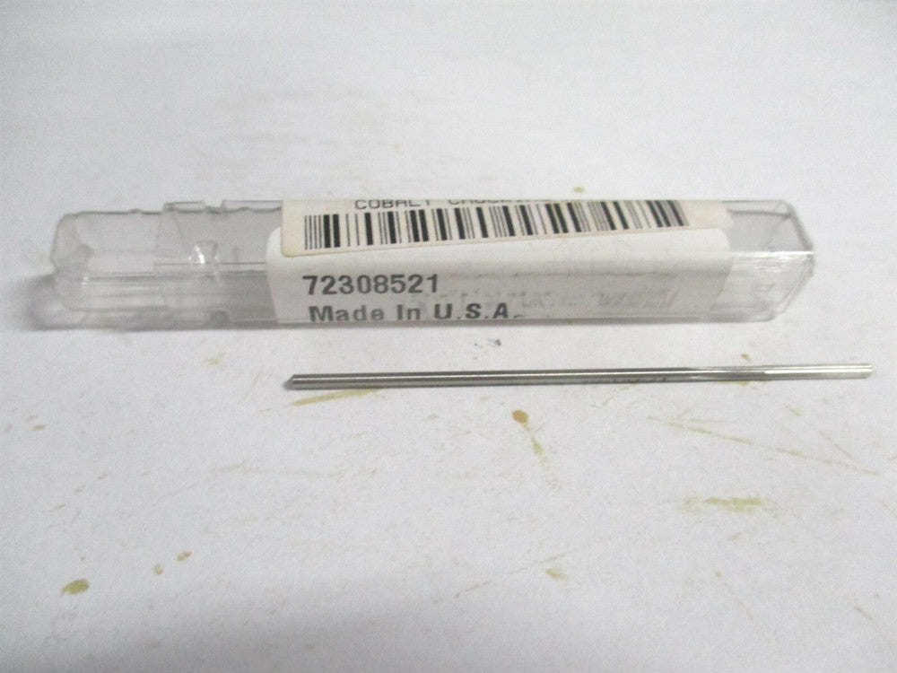 (1433-0.0635) #52 1/2" x 2-1/2" OAL Straight Shank Cobalt 4Fl Chucking Reamer