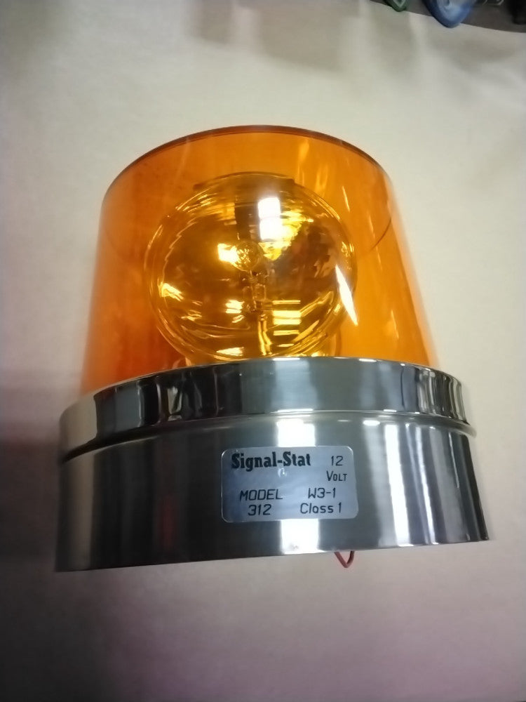 SIGNAL-STAT Double Beam Beacon W3-1 Model 312, 12V