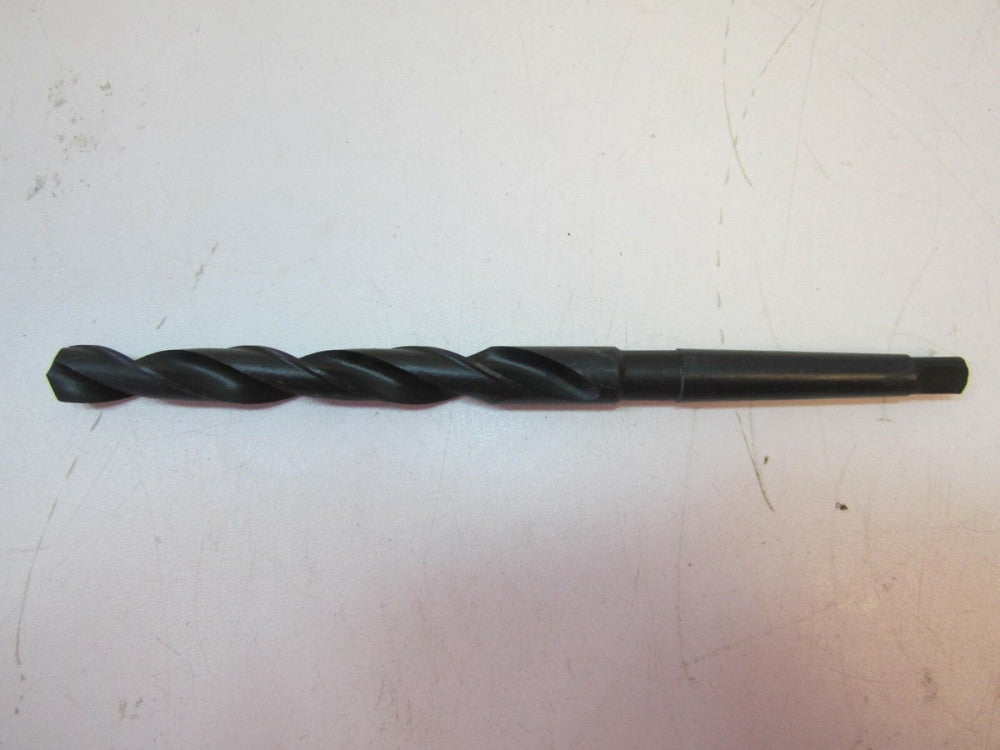 General Purpose 33/64"x 3-31/32" x 7-5/32" OAL 1 MT HSS Taper Shank Drill Bit 