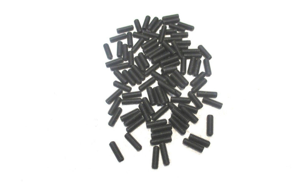 CAMCAR (11575) #8-32 UNC 1/2" OAL 5/64" Hex Cup Point Set Screw - Lot of 100