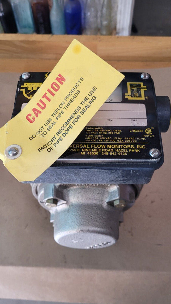 UFM MN-NST20GM-12-40C1.3/A0ND Flow Monitor 0-20 GPM 1-1/2" NPT