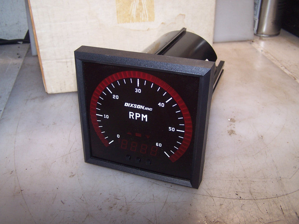 NEW AMETEK DIXSON 0-60 RPM PROGRAMMABLE BARGRAPH LED DISPLAY MODEL 051P 