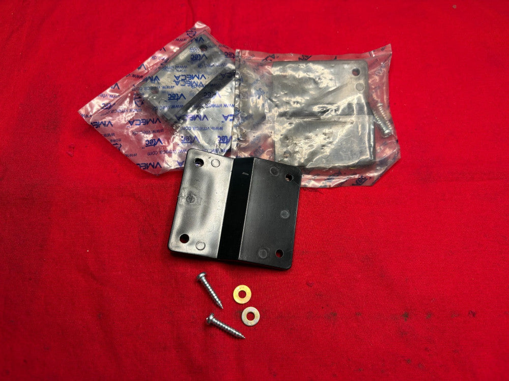 VITEC VMECA BRACKET 2-7/16"X2-11/16" 3/16" MOUNT HOLES 5/8" DROP (LOT OF 3)