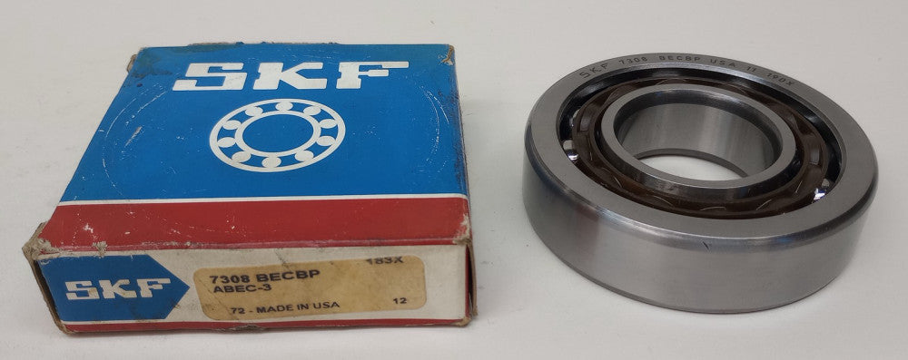 SKF 7308 BECBP Angular Contact Ball Bearing 40mm ID X 90mm OD X 23mm W 7308BECBP