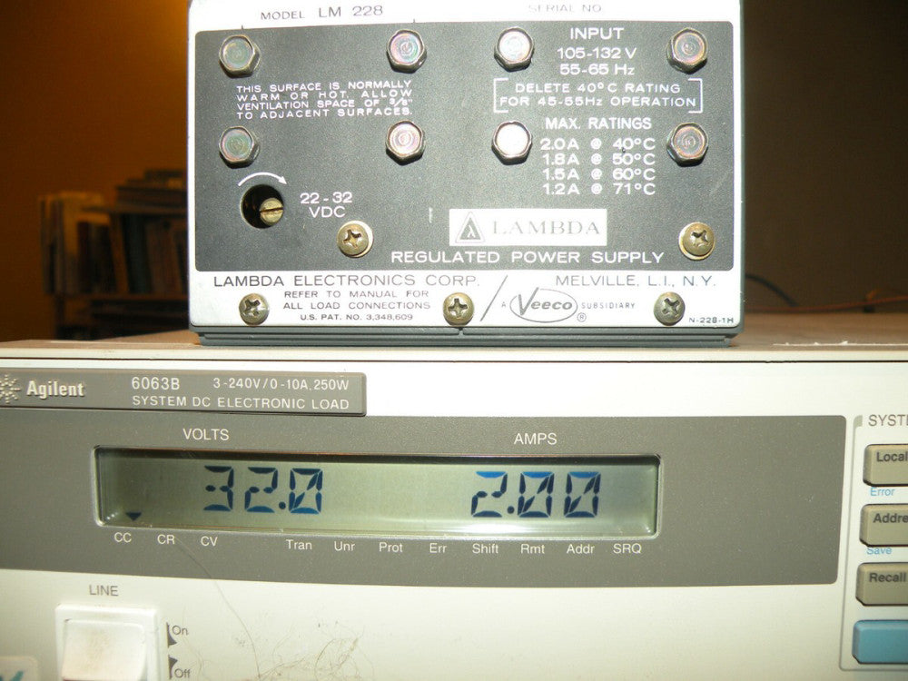 LAMBDA LM 228 32 VDC Power Supply 2A
