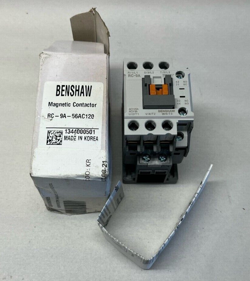 Benshaw RC-9A-56AC120 Magnetic Contactor RC-9A 120V 50/60Hz